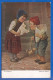 Malerei; Kaulbach H.; Hast Du Mehr?; 1917 - Kaulbach, Hermann