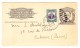 Cuba Ganzsache 1 Centavo Mit 1 C Zusatz Ges. 22.11.1910 Nach Puteaux Frankreich - Lettres & Documents