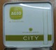 Delcampe - AC - AGIO CITY 20 CIGARS EMPTY TIN BOX - Boites à Tabac Vides