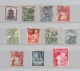 JAPON ENTRE N° 362 Et 459 (YT) 11 TIMBRES VALEUR 27,75 EUROS 1946/1950 - Oblitérés
