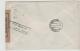 EP181 /Spanien, Brief  Compostella 75 C.(Weihrauchgefäss) Als Einzelfrankatur , Zensiert 1944 In Die Schweiz, St. Gallen - Briefe U. Dokumente
