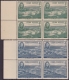 1958-199 CUBA 1958 DAYTON HEDGES ARIGUANABO MNH BLOCK 4 - Ongebruikt