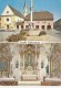 40675- BAD AIBLING- SPA TOWN, ST SEBASTIAN CHURCH, SQUARE, ALTAR - Bad Aibling