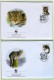 2003 - SLOVACCHIA  -  Mi. Nr. 458/461 - OFFICIAL FDC - (CAT 2016.1 WWF) - Neufs