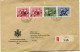 LIECHTENSTEIN LETTRE RECOMMANDEE DEPART VADUZ 25 VIII 54 POUR LE LAOS - Covers & Documents