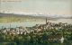 CH THALWIL / Thalwil Und Die Alpen / CARTE COULEUR - Thalwil