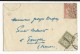 MAROC - 1918 - ENVELOPPE Avec MOUCHON AYANT DEJA SERVI En 1903 ! Pour TANGER POSTE RESTANTE Avec RARE TAXE - Lettres & Documents