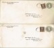 Lot De 4 Entiers (postal Stationery) With Additional Stamp From The USA 1923/25 - 1921-40