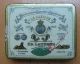 AC - LE KHEDIVE ED LAURENS MANUFACTURE DE CIGARETTES EGYPTIENNES 25CIGARETTES EMPTY TIN BOX - Tabaksdozen (leeg)