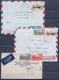 SAINT PIERRE ET MIQUELON  - 8 LETTRES  BATEAU  PECHE POISSON AVION FRANCE LIBRE - Covers & Documents