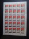 RUSSIA 1964 MNH (**)YVERT 2854 International. The Manifest. - Full Sheets