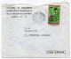 Sénégal--1971-Lettre De Dakar Pour Fribourg-Allemagne-timbre DE GAULLE-cachet DAKAR--personnalisée Chambre Commerce - Sénégal (1960-...)