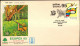 WILD LIFE-STOP HUNTING-LEOPARD'S HIDE-GUNS-CONSERVATION-PICTORIAL CANCEL-ECOPEX 95-SPECIAL COVER-INDIA-1995-BX1-349 - Anes