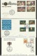 1979 Malta ANNATA  YEAR 5 SERIE SU 6 FDC : 573/76+583/584+585/87+588 /9+592/95 - Malta