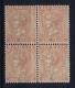 BERMUDA: SG 2  Block Of 4, 2 X  MNH/** Postfrisch And 2 X MH/*  Cat Value UKP 1800 Approx   1865 - Bermudas