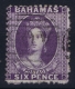 BAHAMAS:  SG 30 Lilac  Mi 7 Ab  , Perf 12.50   Used - Bahama's (1973-...)