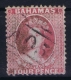 BAHAMAS:  SG 18  Mi 3 D   Used 1860  No WM Perfo 13 - Bahama's (1973-...)