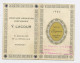 CALENDRIER PETIT 2 VOLETS 1962 DISTRIBUÉ PAR Y. LACOUR COIFFEUR À ANNONAY, AVEC PUB "PARFUM ESPACE DE CHERAMY PARIS" - Petit Format : 1961-70