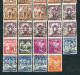 Poland Polen 1938, MiNr 331-343 + 355 - Incomplete - Lot Of 39 Stamps Used And Unused, Nice Cancels - See Description - Oblitérés