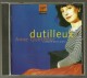 CD  - DUTILLEUX - L´OEUVRE POUR PIANO  - ANNE QUEFFELEC - CHRISTIAN IVALDI, Piano - Classique