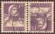 Schweiz Kehrdruck Zu.# K 9 Voll-Stempel St Moritz 1935-02-04 - Tête-bêche