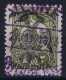 Albania:  1913 2 Pa Olive Green With Eagle Surcharge In Black SG 3 Mi 3 Superb Used With Violet Vlone Cancel Yv 1 - Albanien