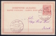 Albania: 1914 10 Q Red  Postcard Surcharge 7 Mars Legend Michel P8  CV € 1000  Signed DCR Numbered Used - Albanien