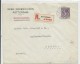 NEDERLAND - 1926 - ENVELOPPE RECOMMANDEE De ROTTERDAM Pour BASEL (SUISSE) - - Storia Postale