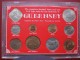 Guernsey 1934 - 1977 10 Coin Set  Decimal 1/2 Penny - 50 Pence & Pre-Decimal 4 Doubles - 10 Shillings - Guernesey