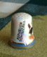 THIMBLES - DÉS À COUDRE EN PORCELAINE - REPUBLICA DOMINICANA - RÉPUBLIQUE DOMINICAINE - - Dés à Coudre