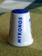 THIMBLES - DÉS À COUDRE EN PORCELAINE -  MYKONOS, GREECE - MARGARO.GR - - Dés à Coudre