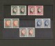 SOUTH AFRICA 1937 CORONATION SET INCLUDING "MOUSE FLAW" VARIETY SG 71/75 LIGHTLY MOUNTED MINT Minimum Cat £18 - Ungebraucht