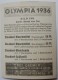 VIGNETTE JEUX OLYMPIQUES J.O Garmisch-Partenkirchen OLYMPIA 1936 PET CREMER DUSSELDORF BILD 139 HOCKEY SUR GLACE - Trading Cards