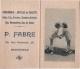Petit Calendrier Publicitaire 1928 Parfumerie FABRE Draguignan Parfum 2 Petites Filles S'embrassant - Kleinformat : 1921-40