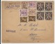 BELGIQUE - 1950 - ENVELOPPE "IMPRIME" De BRUXELLES Pour ORAN (ALGERIE) - Lettres & Documents