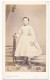 Photo CDV - Portrait De Petite Fille En Pied - Barotin, Nantes - Anciennes (Av. 1900)