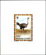 Delcampe - BIRDS-COMMON OSTRICH-WWF-SET OF 4 DELUXE CARDS WITH SETENANT BLOCK-CHAD-1996-ERROR-MNH-SCARCE-D2-10 - Struzzi