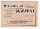 12 Cartes Publicitaires De L'usine BAUME & MARPENT (Nord) Voitures Et Automotrices Pour Chemins De Fer Et Tramways Etc - Eisenbahnverkehr