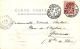 [DC2726] CPA - IN RILIEVO - DONNA CON FIORI - CORNICE D'ORATA - Viaggiata 1904 - Old Postcard - Frauen