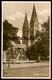 ALTE POSTKARTE OSNABRÜCK HAARMANN-BRUNNEN UND HERZ-JESU-KIRCHE Haarmannbrunnen Fountain Ansichtskarte AK Cpa Postcard - Osnabrueck