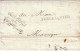 BASSES ALPES - 5 FORCALQUIER - GRIFFE CURSIVE SOUS-PREFET DE FORCALQUIER - AVEC TEXTE HISTORIQUE ET SIGNATURE  PREFET . - 1801-1848: Précurseurs XIX