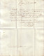 BASSES ALPES - 5 FORCALQUIER - GRIFFE CURSIVE SOUS-PREFET DE FORCALQUIER - AVEC TEXTE HISTORIQUE ET SIGNATURE  PREFET . - 1801-1848: Précurseurs XIX