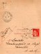 TB 989 - Entier Postal Type Carte Lettre OB LAGNY Pour VARREDDES - Cartoline-lettere