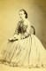Royaume Uni Hornsey Femme Mode Victorienne Ancienne CDV Photo Williams 1870 - Anciennes (Av. 1900)
