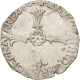 Monnaie, France, 1/8 Ecu, 1604, Rennes, TB+, Argent, Sombart:4688 - 1589-1610 Henri IV Le Vert-Galant