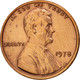Monnaie, États-Unis, Lincoln Cent, Cent, 1978, U.S. Mint, Philadelphie, TTB+ - 1959-…: Lincoln, Memorial Reverse