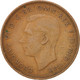 Monnaie, Grande-Bretagne, George VI, 1/2 Penny, 1943, TB, Bronze, KM:844 - C. 1/2 Penny