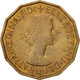 Monnaie, Grande-Bretagne, Elizabeth II, 3 Pence, 1966, SUP, Nickel-brass, KM:900 - F. 3 Pence