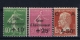 France: Yv Nr  253 - 255MH/* Falz/ Charniere 1929 - Unused Stamps