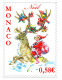 CARTE POSTALE MONACO NOEL 2010 - Covers & Documents